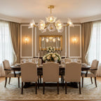Kalin Flower Glass Chandelier