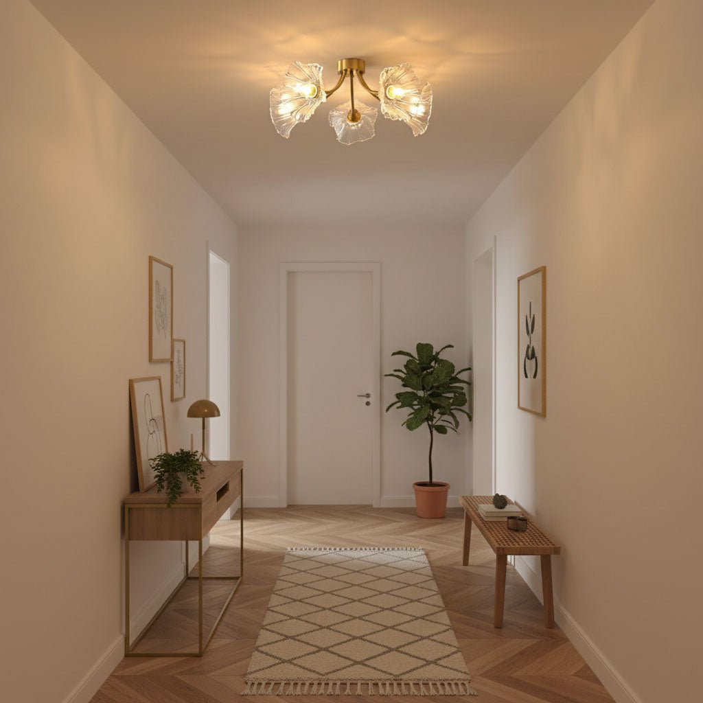 Kalin Flower Glass Ceiling Lamp
