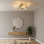 Kalin Flower Glass Ceiling Lamp