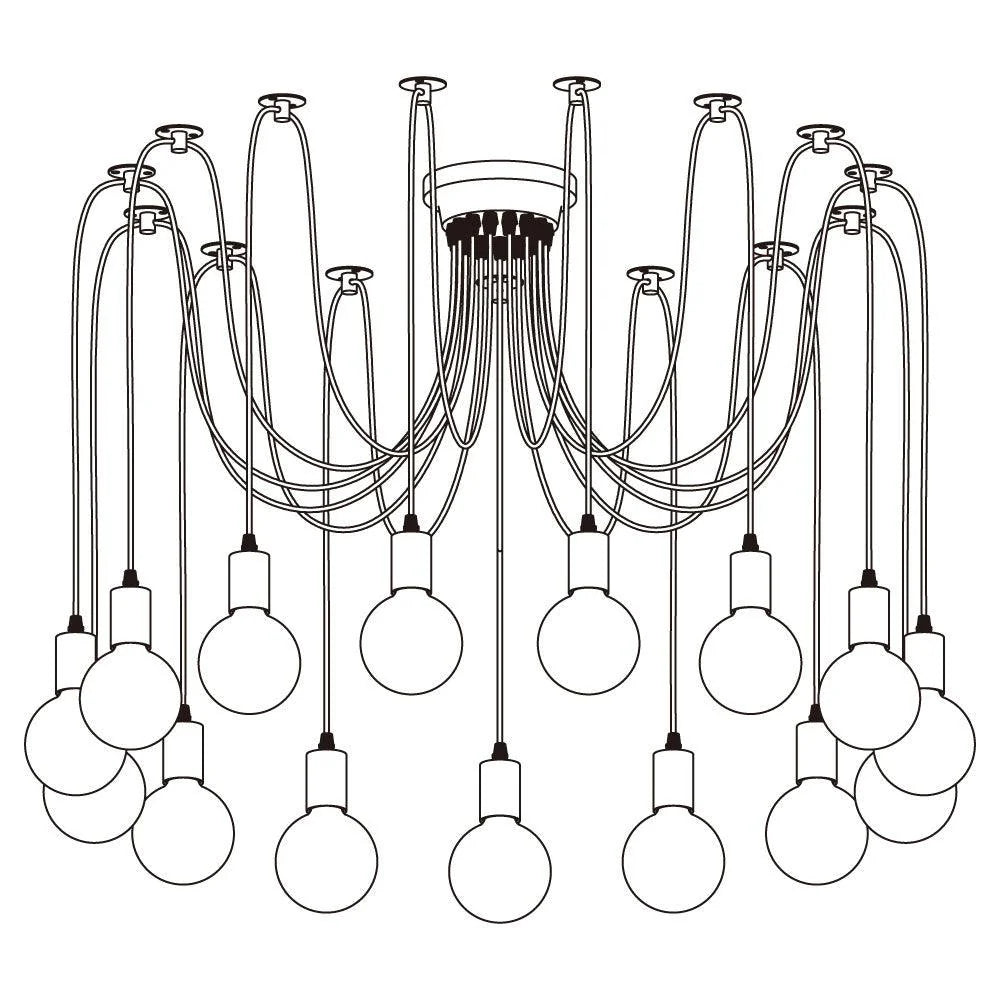 Spider Ceiling Chandelier