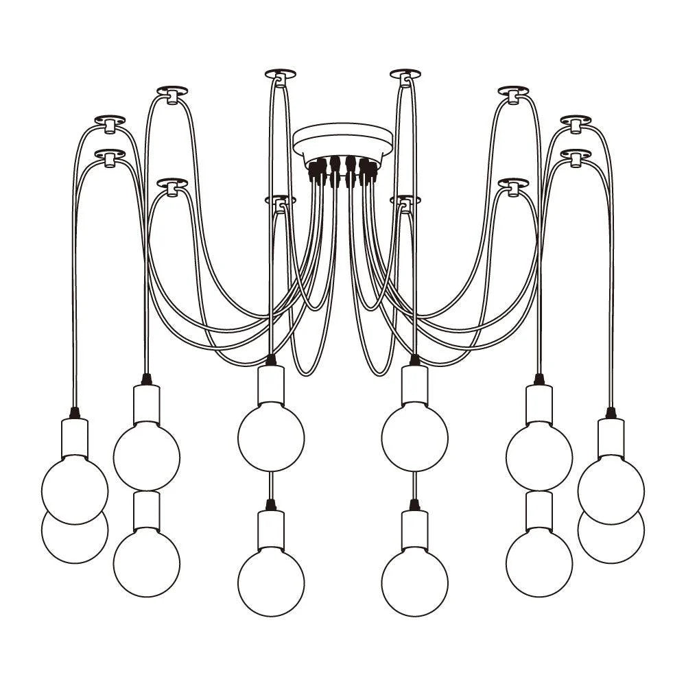 Spider Ceiling Chandelier