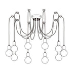 Spider Ceiling Chandelier