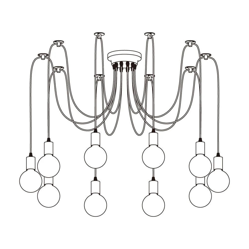 Spider Ceiling Chandelier
