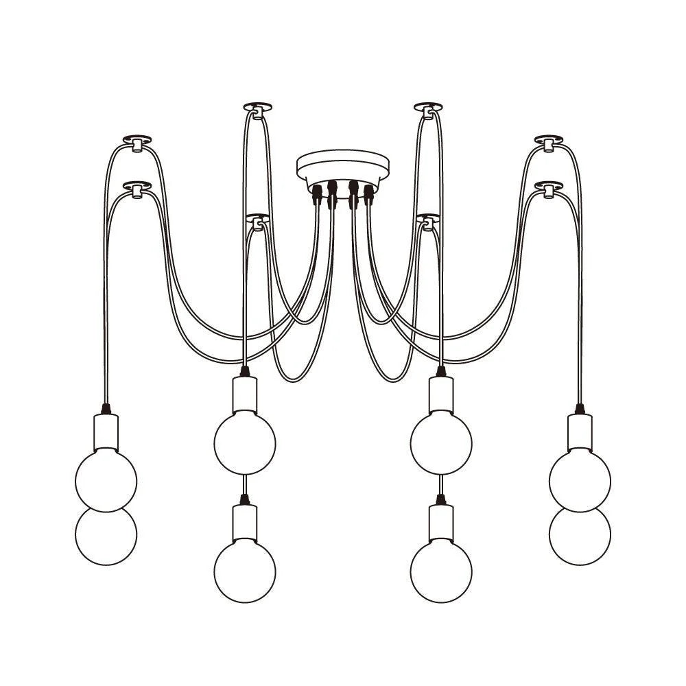 Spider Ceiling Chandelier