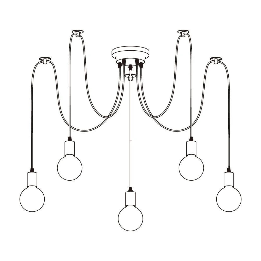 Spider Ceiling Chandelier