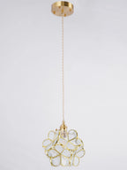 Glass Petal Pendant Light