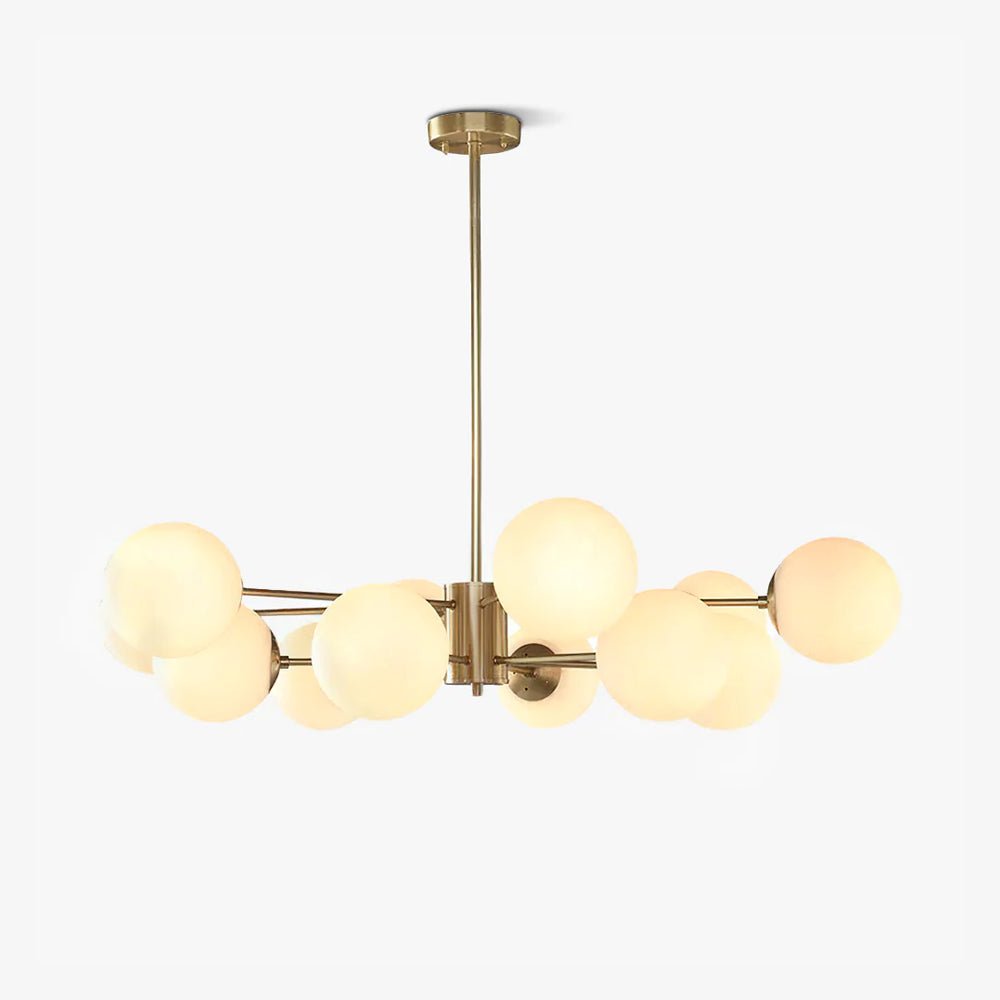 Marlowe Opal Globe Chandelier