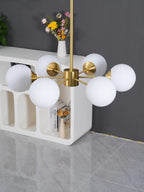 Marlowe Opal Globe Chandelier