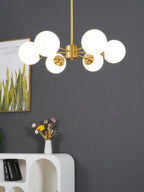 Marlowe Opal Globe Chandelier