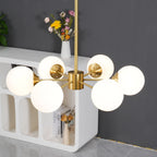 Marlowe Opal Globe Chandelier