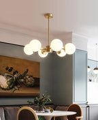 Marlowe Opal Globe Chandelier