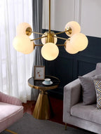 Marlowe Opal Globe Chandelier