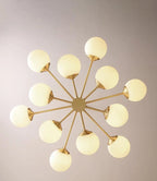 Marlowe Opal Globe Chandelier