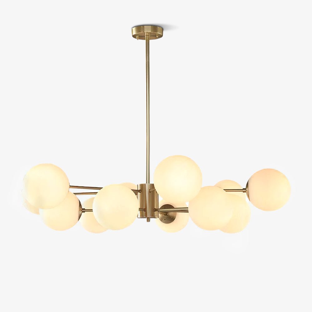 Marlowe Opal Globe Chandelier