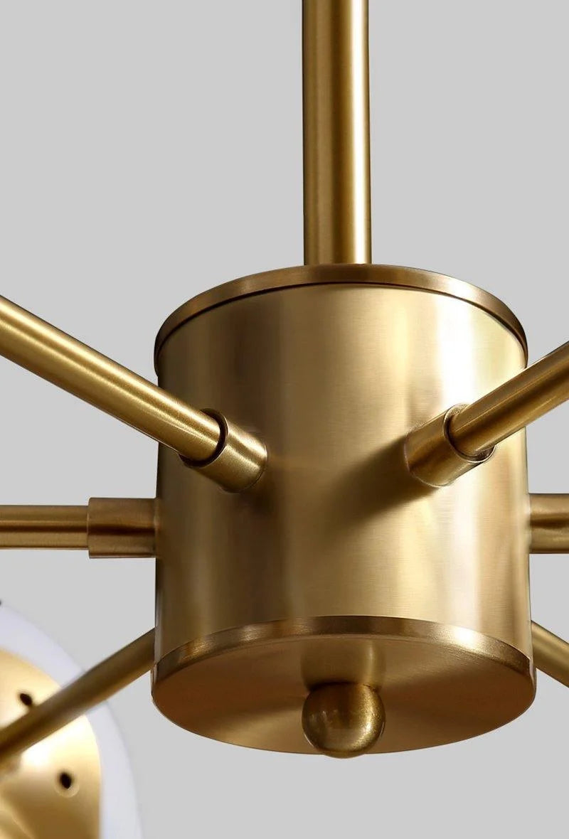 Marlowe Opal Globe Chandelier