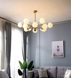 Marlowe Opal Globe Chandelier