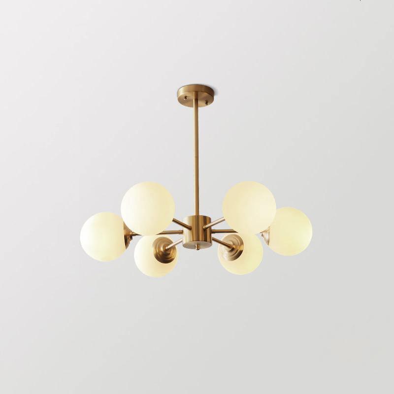 Marlowe Opal Globe Chandelier