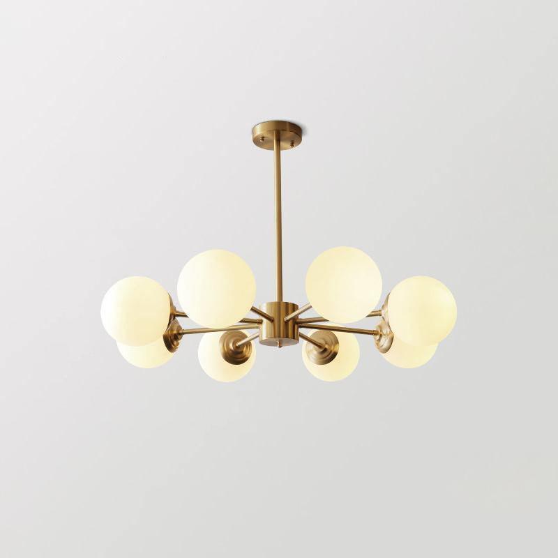 Marlowe Opal Globe Chandelier