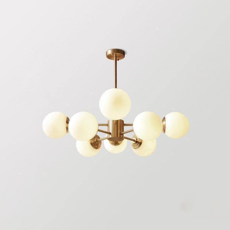 Marlowe Opal Globe Chandelier