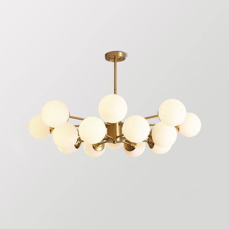 Marlowe Opal Globe Chandelier