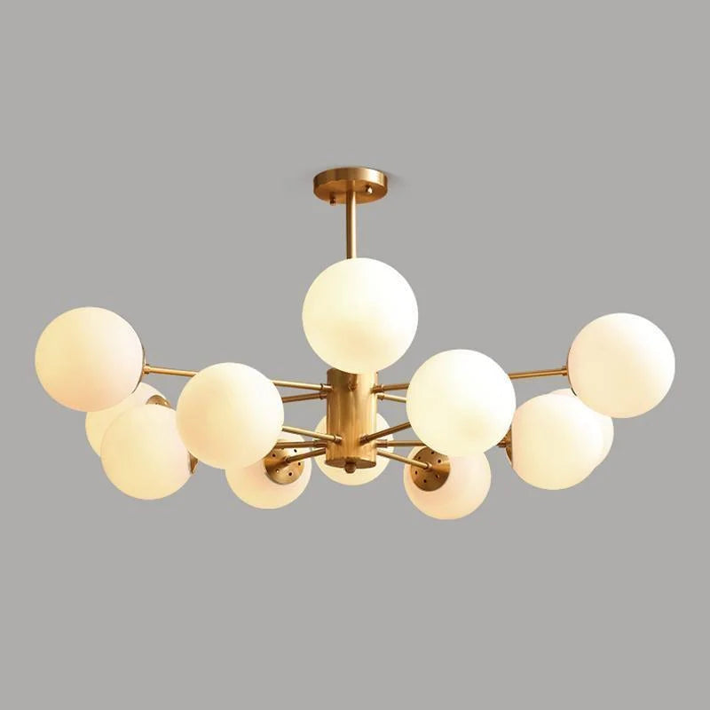 Marlowe Opal Globe Chandelier