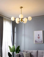 Marlowe Opal Globe Chandelier