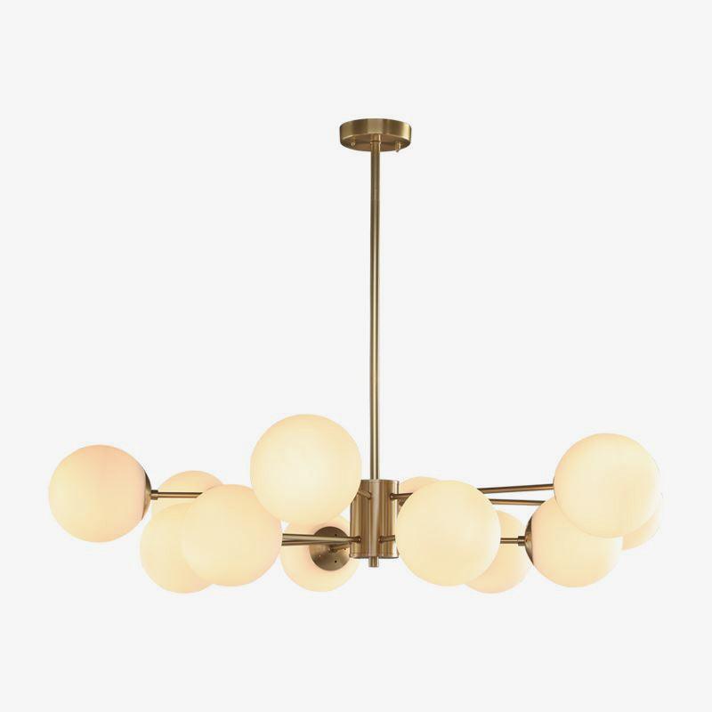 Marlowe Opal Globe Chandelier