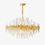 Vintage Antique Brass Chandelier