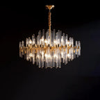 Vintage Antique Brass Chandelier