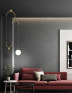 Glass Ball Pendant Lamp