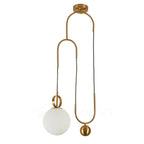 Glass Ball Pendant Lamp