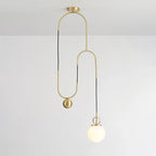 Glass Ball Pendant Lamp