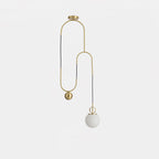 Glass Ball Pendant Lamp