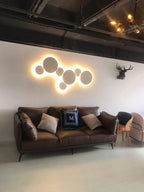 Geometric Disc Wall Lamp