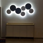 Geometric Disc Wall Lamp