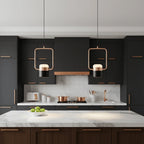 Adjustable Glass Pendant Light