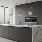Adjustable Glass Pendant Light