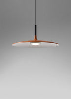 Larkin White Saucer Pendant Light