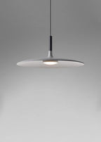 Larkin White Saucer Pendant Light