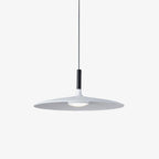 Larkin White Saucer Pendant Light