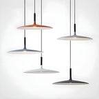 Larkin White Saucer Pendant Light