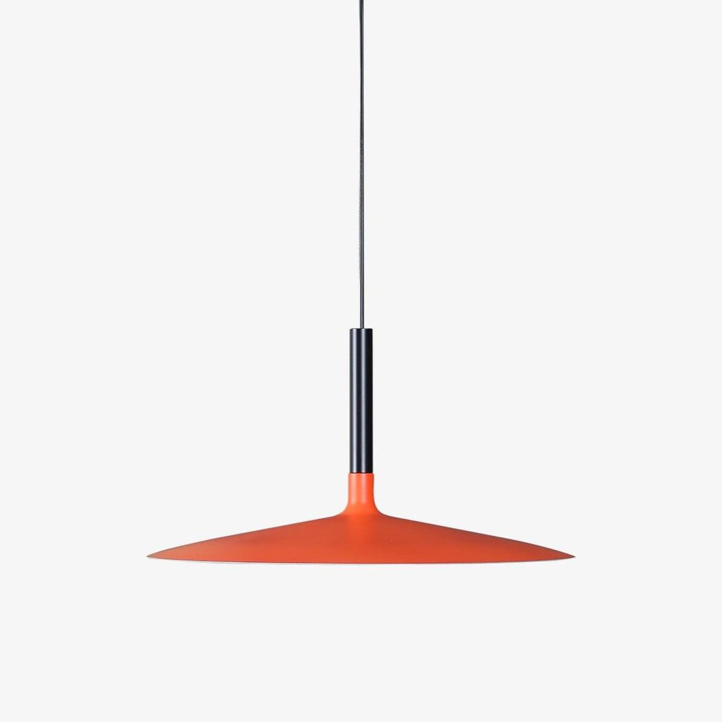 Larkin White Saucer Pendant Light