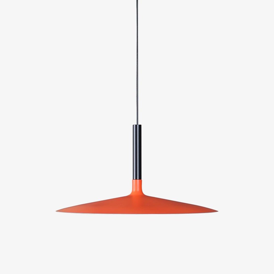Larkin White Saucer Pendant Light