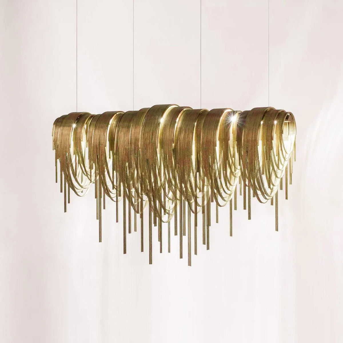 Length Chains Chandelier