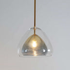 Futuristische Glass Pendant Light