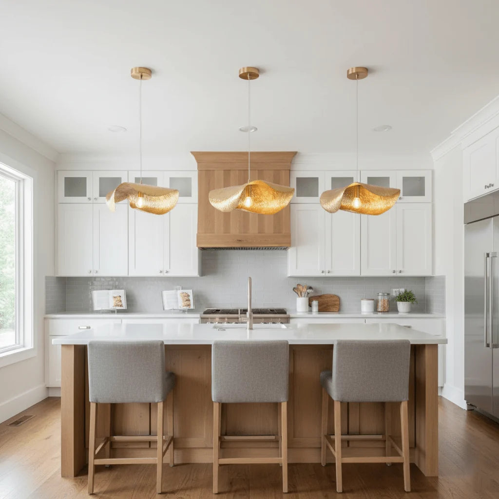 Hammered Pendant Light