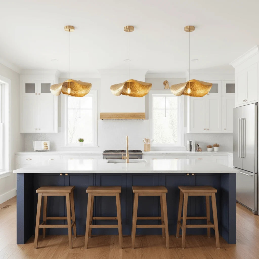 Hammered Pendant Light