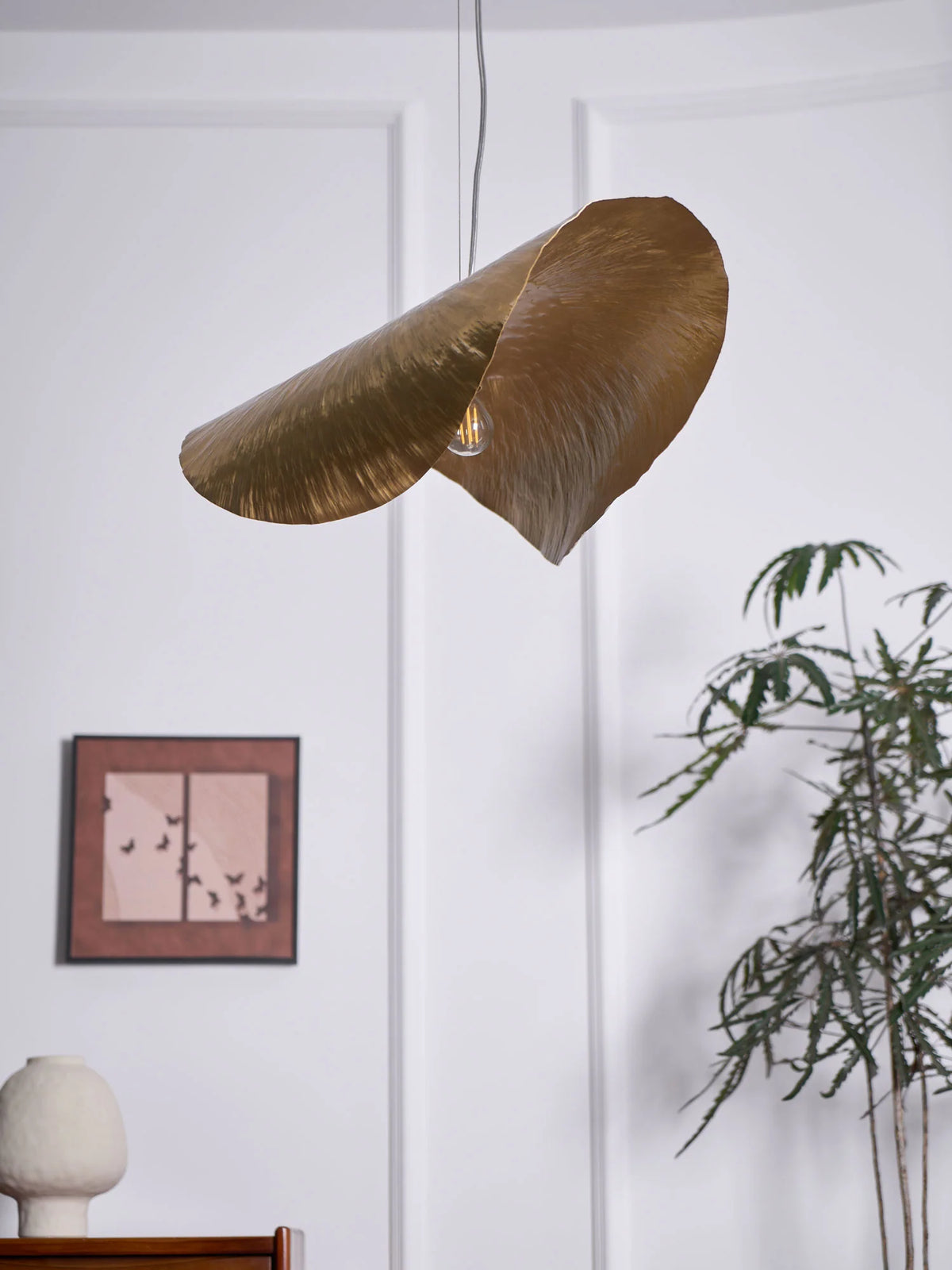 Hammered Pendant Light