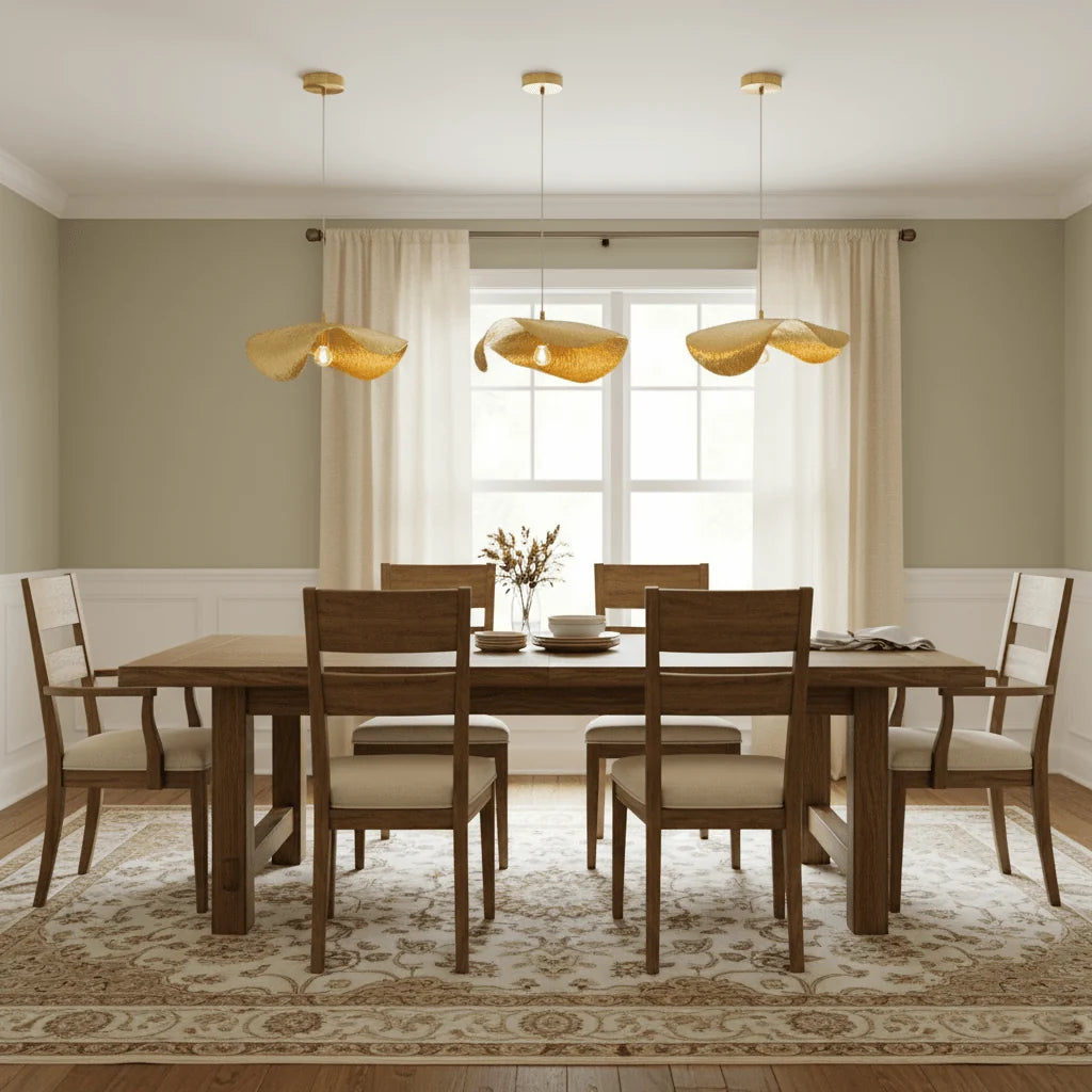 Hammered Pendant Light