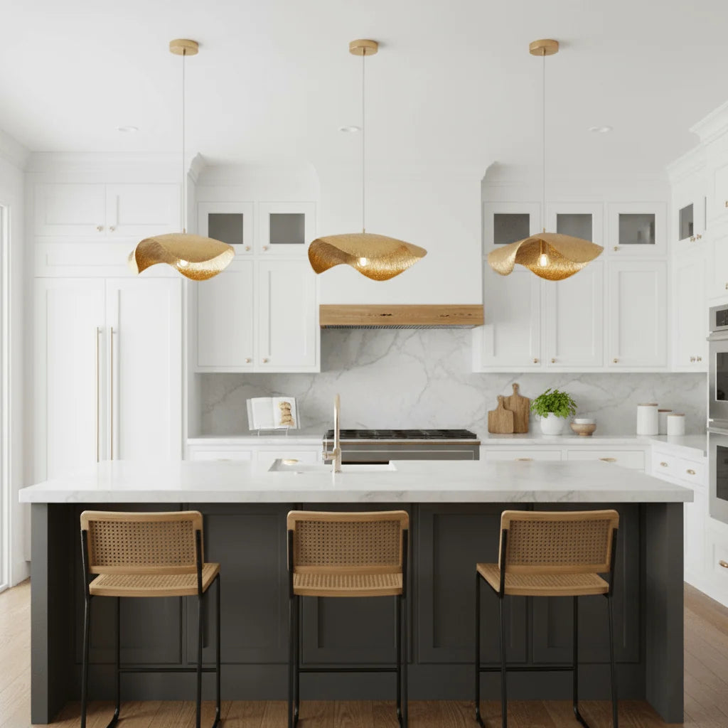 Hammered Pendant Light